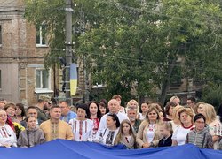 Колектив Уманського національного університету долучився до міської церемонії підняття Державного Прапора з нагоди Дня Незалежності України
