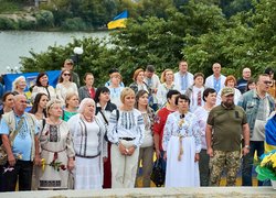 Колектив Уманського національного університету долучився до міської церемонії підняття Державного Прапора з нагоди Дня Незалежності України