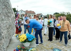 Колектив Уманського національного університету долучився до міської церемонії підняття Державного Прапора з нагоди Дня Незалежності України