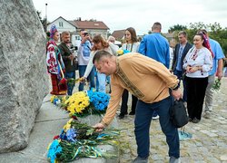 Колектив Уманського національного університету долучився до міської церемонії підняття Державного Прапора з нагоди Дня Незалежності України