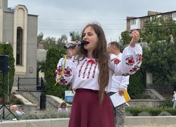 Колектив Уманського національного університету долучився до міської церемонії підняття Державного Прапора з нагоди Дня Незалежності України