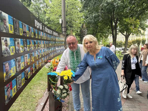 Колектив Уманського національного університету долучився до міської церемонії підняття Державного Прапора з нагоди Дня Незалежності України