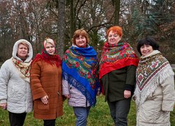 День української хустки – тепло традицій на фото