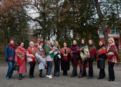 День української хустки – тепло традицій на фото