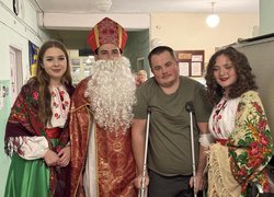 Резиденція Св. Миколая в УНУ: тепло сердець, подарунки та диво для тих, хто особливо чекає свята