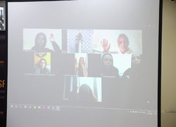 Вікторія Тюхтій взяла участь у засіданні Студентської ради при ЧОДА