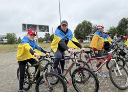 Уманський національний університет – учасник велопробігу на честь загиблих Героїв