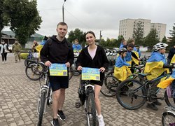 Уманський національний університет – учасник велопробігу на честь загиблих Героїв