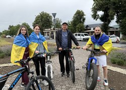 Уманський національний університет – учасник велопробігу на честь загиблих Героїв