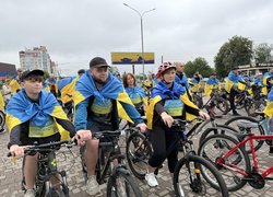 Уманський національний університет – учасник велопробігу на честь загиблих Героїв