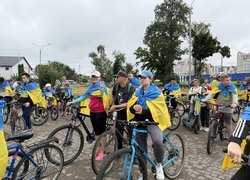 Уманський національний університет – учасник велопробігу на честь загиблих Героїв