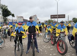 Уманський національний університет – учасник велопробігу на честь загиблих Героїв