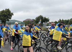 Уманський національний університет – учасник велопробігу на честь загиблих Героїв