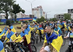 Уманський національний університет – учасник велопробігу на честь загиблих Героїв