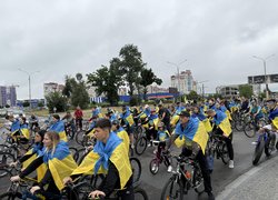 Уманський національний університет – учасник велопробігу на честь загиблих Героїв