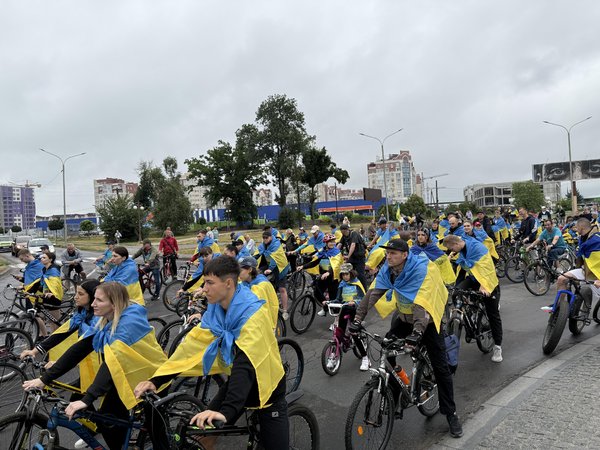 Уманський національний університет – учасник велопробігу на честь загиблих Героїв
