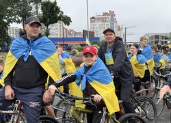Уманський національний університет – учасник велопробігу на честь загиблих Героїв
