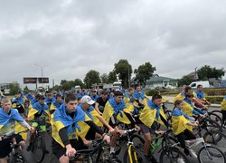 Уманський національний університет – учасник велопробігу на честь загиблих Героїв