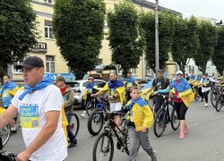 Уманський національний університет – учасник велопробігу на честь загиблих Героїв
