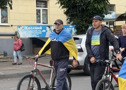 Уманський національний університет – учасник велопробігу на честь загиблих Героїв