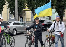Уманський національний університет – учасник велопробігу на честь загиблих Героїв