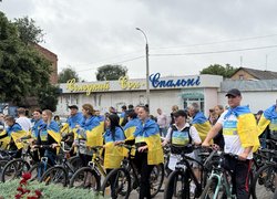 Уманський національний університет – учасник велопробігу на честь загиблих Героїв