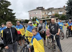 Уманський національний університет – учасник велопробігу на честь загиблих Героїв