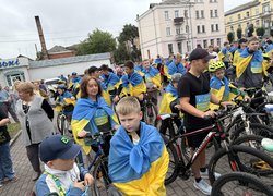 Уманський національний університет – учасник велопробігу на честь загиблих Героїв