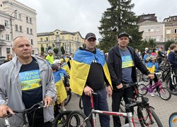Уманський національний університет – учасник велопробігу на честь загиблих Героїв