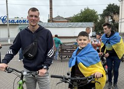 Уманський національний університет – учасник велопробігу на честь загиблих Героїв
