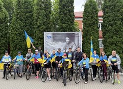 Уманський національний університет – учасник велопробігу на честь загиблих Героїв