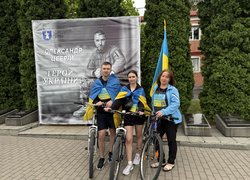 Уманський національний університет – учасник велопробігу на честь загиблих Героїв