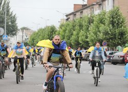 Уманський національний університет – учасник велопробігу на честь загиблих Героїв