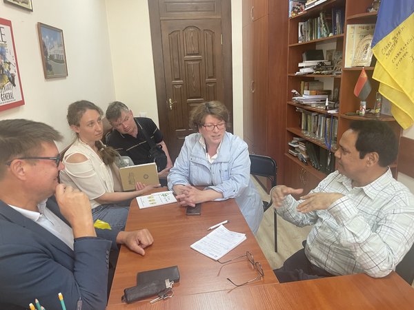 Дводенний візит доктора Хасрата Арджюменда до Уманського національного університету: зміцнення міжнародного партнерства та наукової співпраці