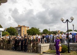 Колектив Уманського національного університету взяв участь у міському віче з нагоди Дня Конституції України