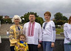 Колектив Уманського національного університету взяв участь у міському віче з нагоди Дня Конституції України