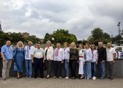 Колектив Уманського національного університету взяв участь у міському віче з нагоди Дня Конституції України