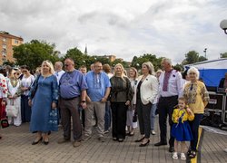 Колектив Уманського національного університету взяв участь у міському віче з нагоди Дня Конституції України