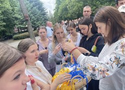 Янголи для янголів: в Уманському НУ вшанували пам’ять загиблих від російської агресії дітей