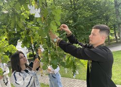 Янголи для янголів: в Уманському НУ вшанували пам’ять загиблих від російської агресії дітей