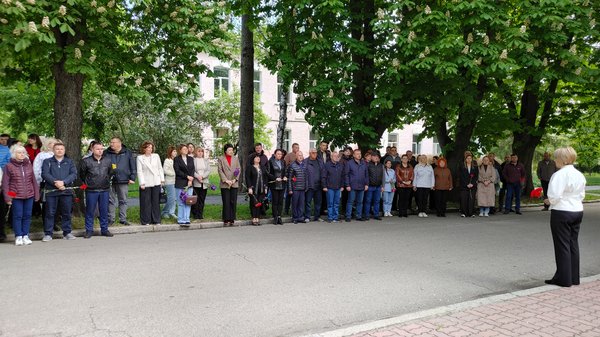 Колектив Уманського національного університету вшанував загиблих у Другій світовій війні 