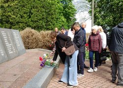 Колектив Уманського національного університету вшанував загиблих у Другій світовій війні 