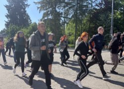 В Уманському національному університеті відбувся благодійний марафон «Біг до перемоги»