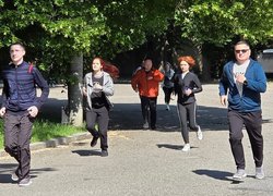 В Уманському національному університеті відбувся благодійний марафон «Біг до перемоги»