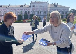 В Уманському національному університеті відбувся благодійний марафон «Біг до перемоги»