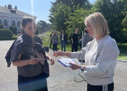 В Уманському національному університеті відбувся благодійний марафон «Біг до перемоги»