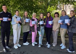 В Уманському національному університеті відбувся благодійний марафон «Біг до перемоги»