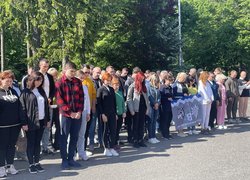 В Уманському національному університеті відбувся благодійний марафон «Біг до перемоги»