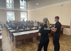 Студентам Уманського НУ розповіли як можна долучитися до лав поліції