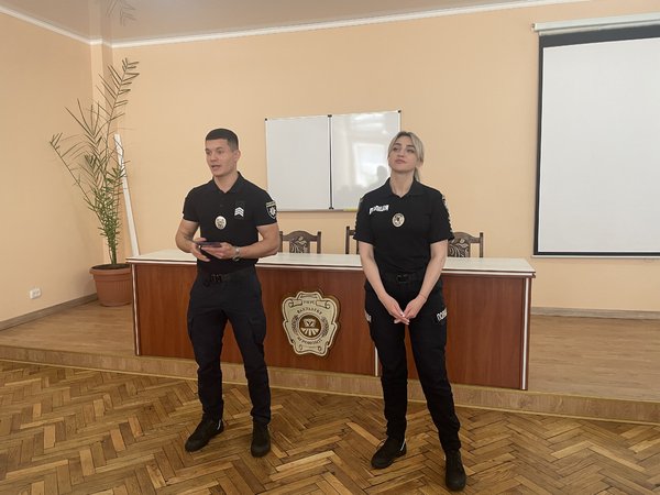 Студентам Уманського НУ розповіли як можна долучитися до лав поліції
